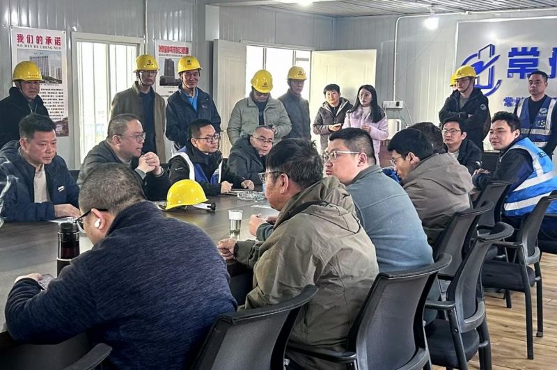 焦溪中學項目接受市建築工程質量安全 市場行為第三方綜合評價獲好評